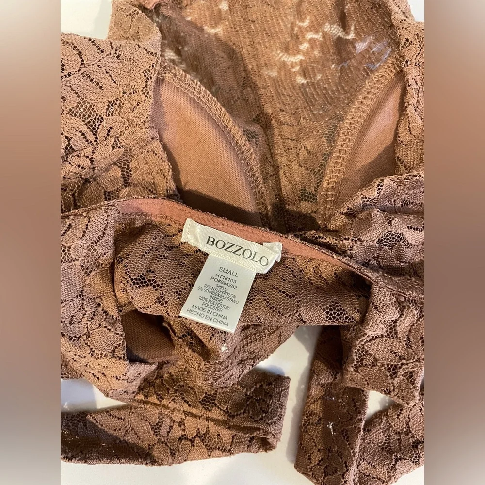 Lace Corset Crop Top - Picture 3 of 3